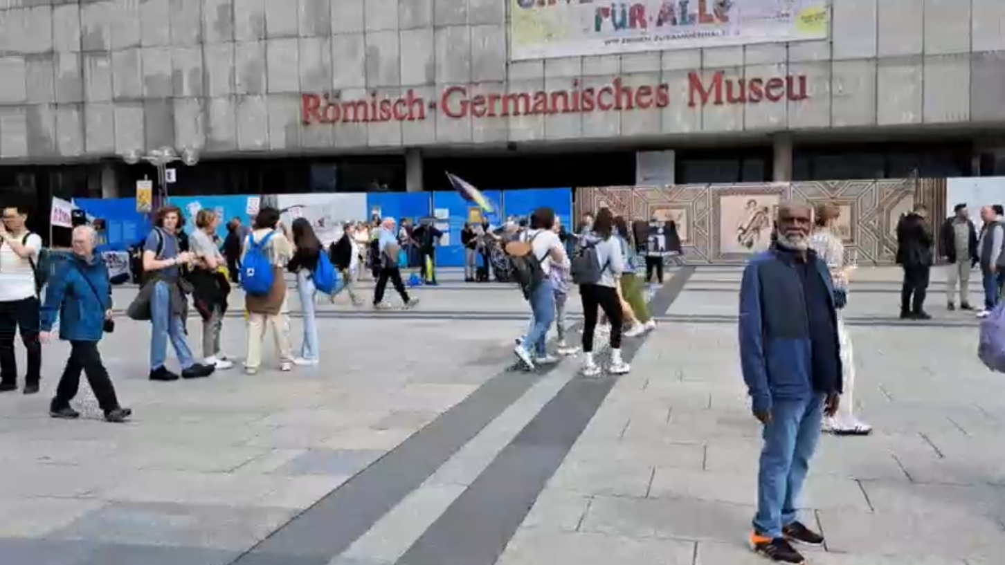 Tour 3-5 Köln: Begegnung mit der "Antifa"