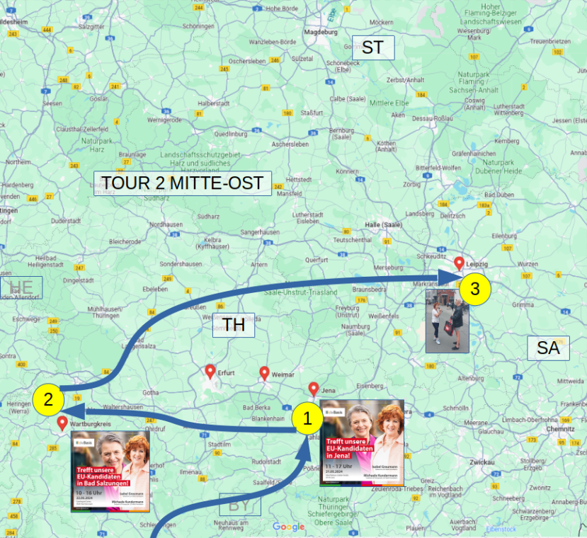 Tour 2 Mitte-Ost