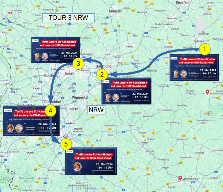 Tour 3 NRW